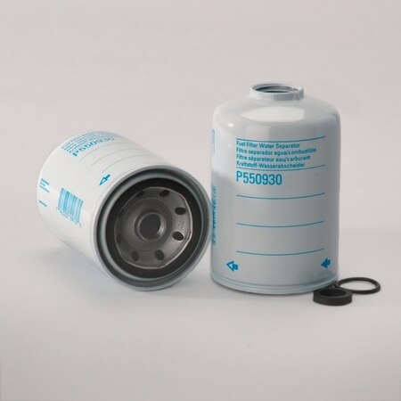 DONALDSON Fuel Filter, Water Separator Spin-On, P550930 P550930